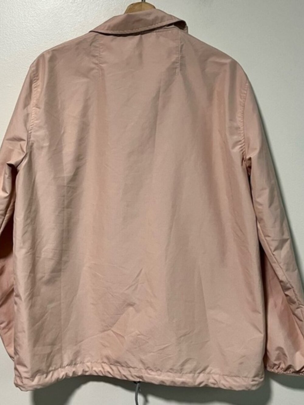 Herschel Supply Co. Coach Jacket Pink Women’s Size M Lightweight Snap Button - Picture 4 of 5